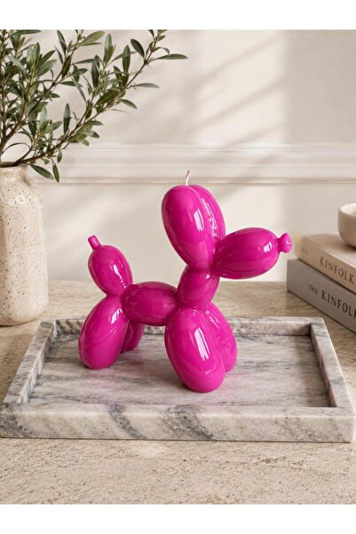 CASA HERA STUDIO BALON KÖPEK DEKORATİF MUM