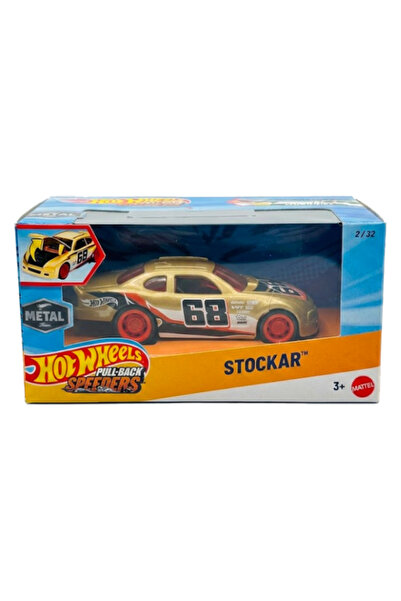 HOT WHEELS سيارات سباق بول باك ستوكار JKP90