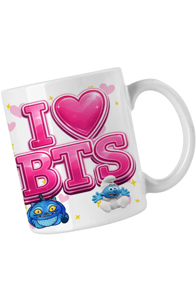 OEM I Love BTS Bangtan K-Pop Mug