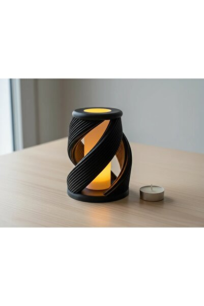 OEM Mini Lampă de veghe decorativă cu design torsadat, imprimată 3D
