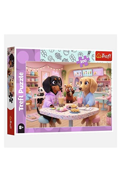 Trefl Puzzle for Children, Puppy Pattern, Educational and Fun Game, 300 Pieces