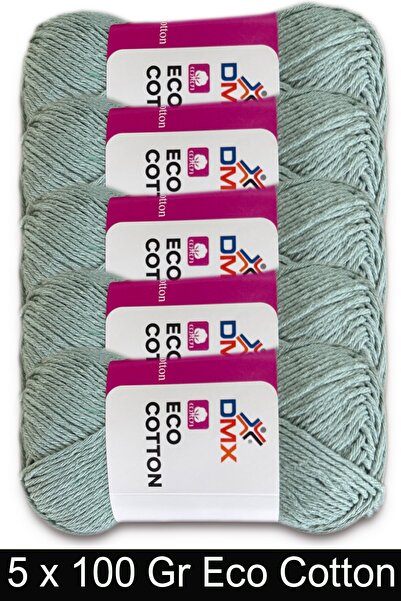 Diva İplik Bumbac Natural Dmx - Ață de bumbac - 5 x 100 grame (Pachet de 5) 268