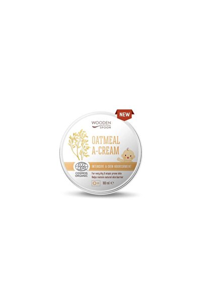 Wooden Spoon Cremă calmantă cu ovăz coloidal pentru copii și bebeluși, 100 ml