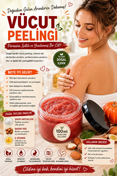 ELSA NATURAL %100 Doğal Vücut Peelingi