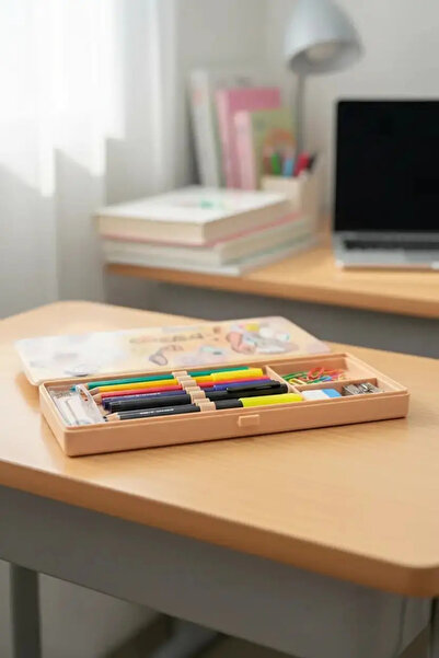 Miniso Taros Unick Color Capybara Sulu ve Çok Fonksiyonlu Kalemlik