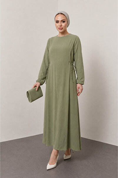 MODAEFA Aerobin Maxi Dress with Double Side Tie Detail