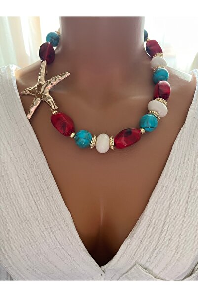 AKA DESIGN Deniz yıldızı kolye