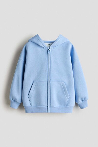 H&M Oversized zip-through hoodie