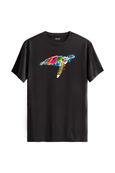 Colermi Sea Turtle Design T-Shirt