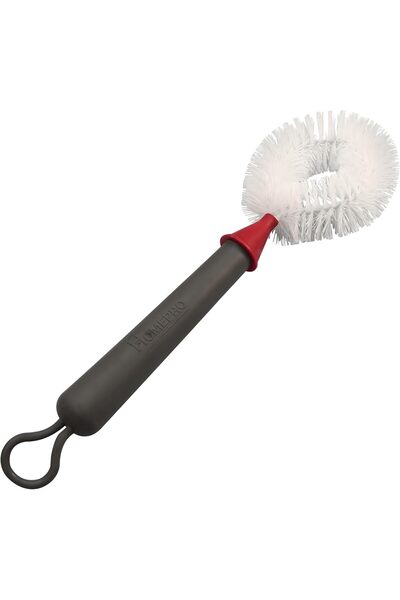 HOMEPRO bottle brush cleaner long handle with Silicone Bristle Head, cup brus...