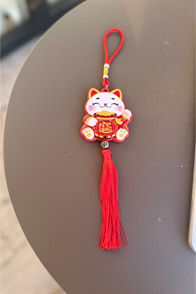 Miamantra Maneki Neko Şans ve Bereket Kedisi Seramik Duvar Dekoru