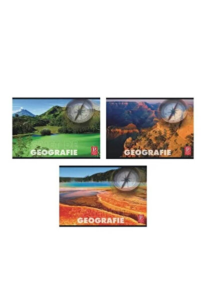 PIGNA Set 5 caiete de geografie 24 pagini