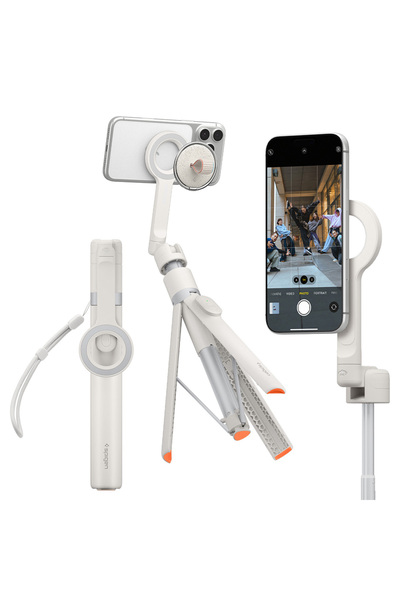 Spigen - Selfie Stick S582W (AMP11373) - MagSafe Compatible, with Tripod, Sta...
