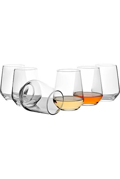 Generic Pasabahce Allegra Water Glass - 425 ml, Set of 6, Classic Water and J...