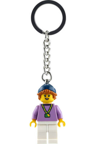 LEGO 854330 LEGO® Minifigures Ayçiçeği Yaka Kartlı Kız Anahtarlık