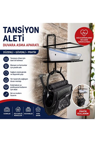 Eom Tansiyon Aleti Duvar Askı Aparatı I Tansiyon Aleti Duvar Rafı I Tansiyon ...