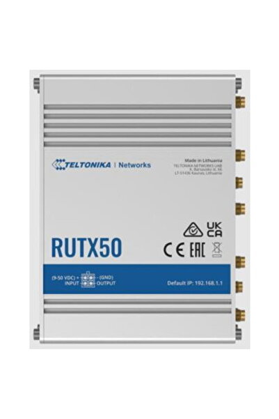 Teltonika Router 5G TELTONIKA, 5G, Wi-Fi 5 (802.11ac), 5x Gigabit LAN, Dual S...