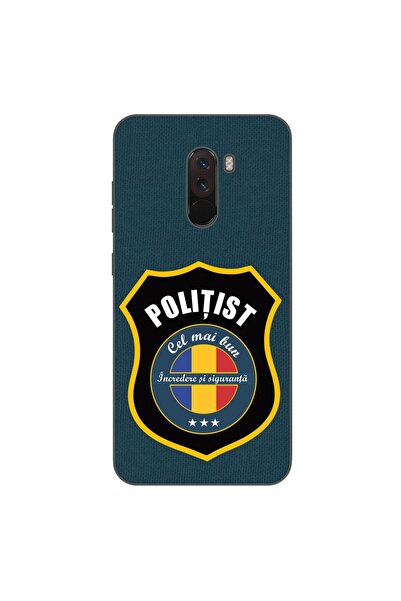 OEM Θήκη συμβατή με Xiaomi Pocophone F1 από σιλικόνη gel TPU, μοντέλο Αστυνομ...
