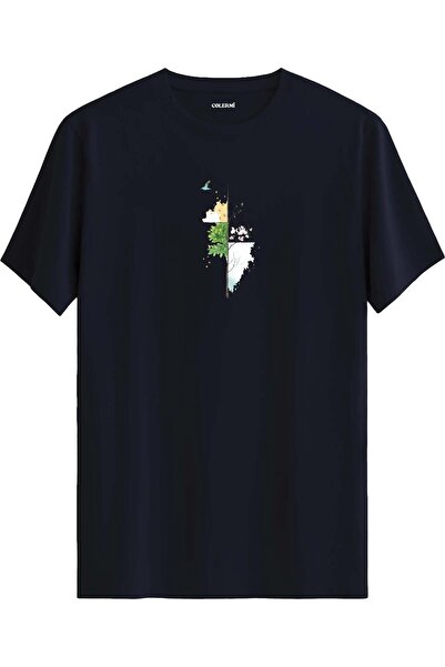 Colermi Four Seasons Tree Printed T-Shirt