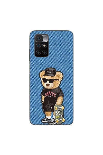 OEM Husa compatibila cu Xiaomi Redmi 10 Silicon Gel Tpu Model Bear Skate Fashion