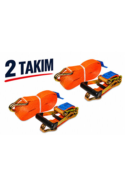 Spanzet 10 Metre 5 Ton Düz Avrupa Tipi Profosyonel Yük Bağlama – Tır Kamyon D...