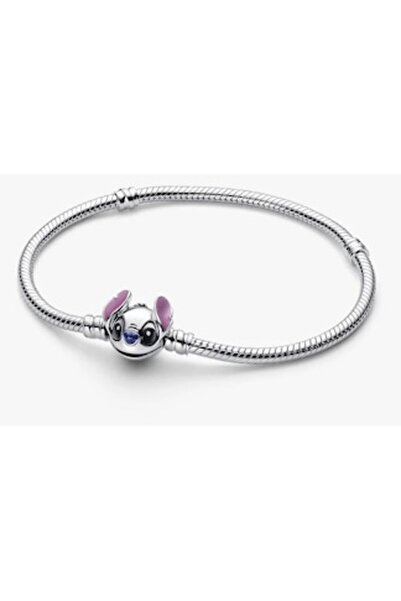 Pandora Bratara tip snake cu Stitch de la Disney din Argint 925 - 20 cm