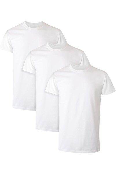 HANES Men's Crew Neck T-Shirt Set (Pack of 3)