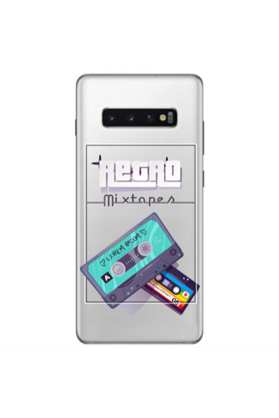Other Samsung S10 Plus Mixtapes Transparent Silicone TPU Θήκη