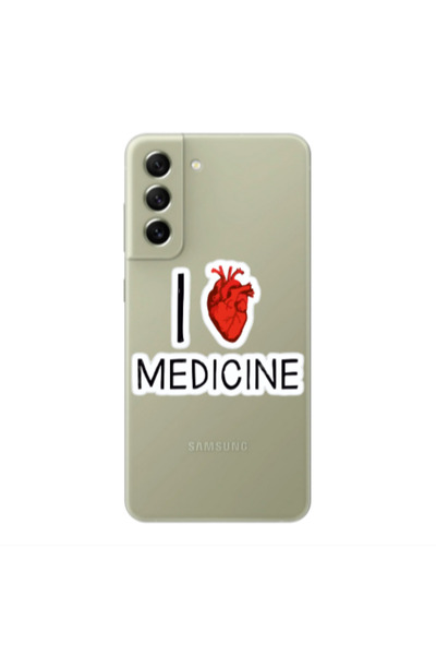 Other Samsung S22 Plus I Love Medicin Transparent Silicone TPU Θήκη