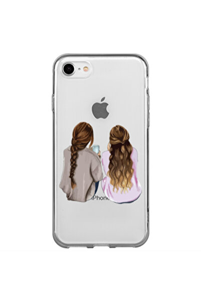 Other Apple iPhone 7 Friends Transparent Silicone TPU Θήκη