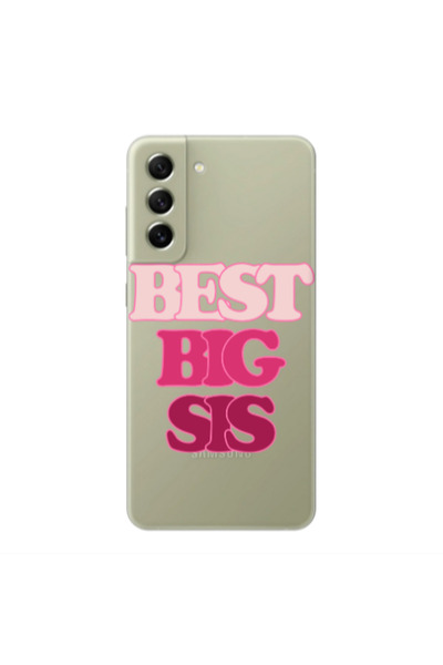 Other Samsung S22 Plus Best Big Sis Transparent Silicone TPU Θήκη