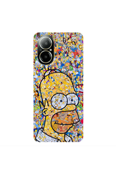 Other Realme C67 Simpsons Transparent Silicone TPU Θήκη