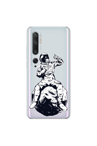 Other Xiaomi Mi Note 10 ice cream in space Transparent Silicone TPU Θήκη