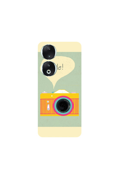 Other Honor 90 5G Photo smile Transparent Silicone TPU Θήκη
