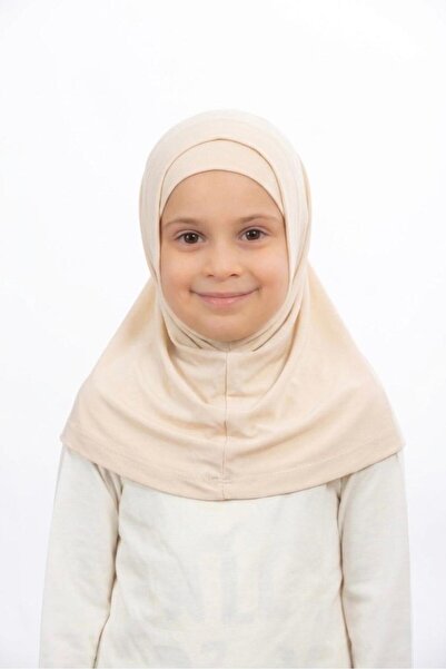 İSTDONATELLA Kız Çocuk İki Parça Hijab - Hazır Tesettür Eşarp – Pratik Geçmel...