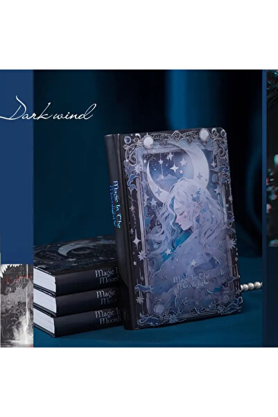 PIETRICELE Jurnal / Agendă Fantezie Witchcraft Moon Princess