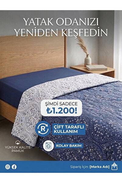 Madame Asel Home TEK KİŞİLİ PİKE ÇİFT TARAFLI150 gram % PAMUK KUMAŞ