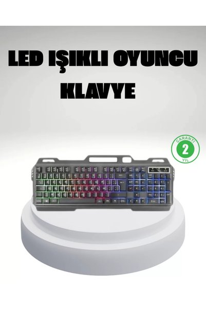 Epilons Rgb Işıklı Klavye Mouse Seti – Türkçe Q, Ayarlanabilir Dpı, Ergonomik Dayanıklı Tasarım