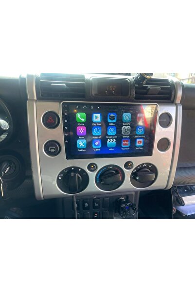 Carplayer شاشة أندرويد لتويوتا إف جي كروزر، 6 جيجابايت رام، 128 جيجابايت روم،...