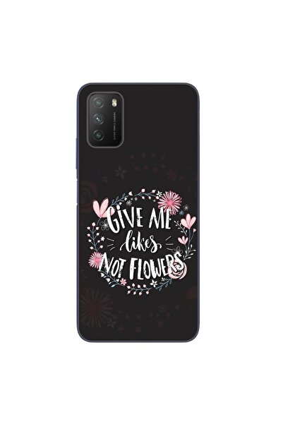 OEM Case compatible with Xiaomi Poco M3 Silicone Gel Tpu Pattern Message Give...