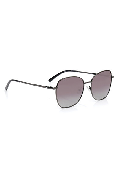 FASTRACK Polarized Sunglasses Gunmetal Frame Smoke Mirror Lens 57mm - M8034GY3PV