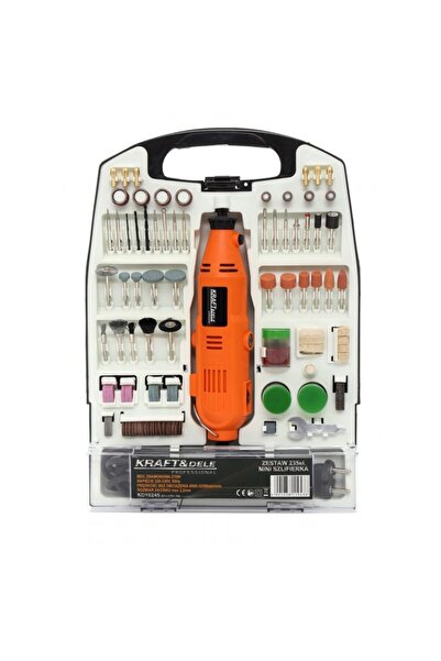Kraft&dele Mini mașină de frezat electrică, Kraft&Dele, 270 W, 32500 rpm, 235...