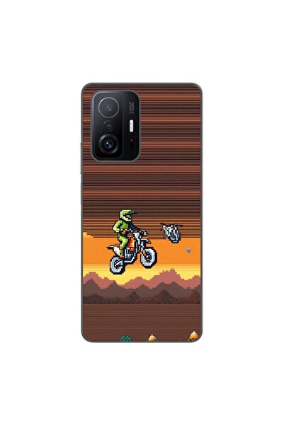 OEM Case compatible with Xiaomi Mi 11T, Mi 11T Pro Silicon Gel Tpu Pattern Pi...