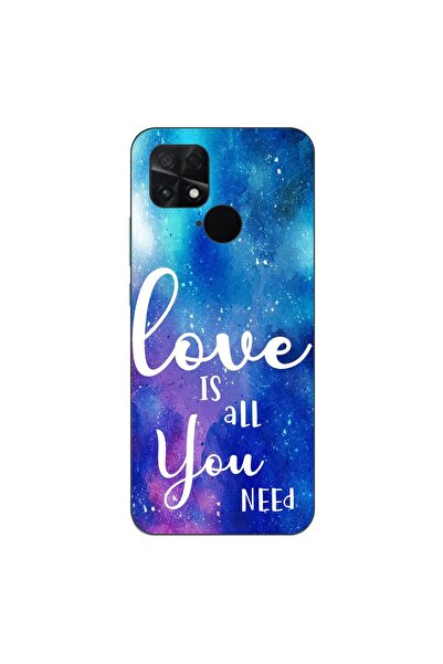 OEM Case compatible with Xiaomi Poco C40 Silicon Gel Tpu Pattern Love Is All ...
