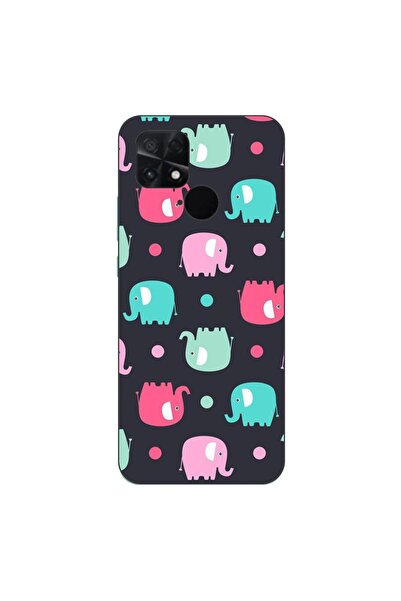 OEM Husa compatibila cu Xiaomi Poco C40 Silicon Gel Tpu Model Pattern Elefant