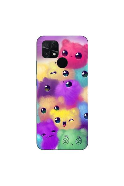 OEM Husa compatibila cu Xiaomi Poco C40 Silicon Gel Tpu Model Pufosi Colorati