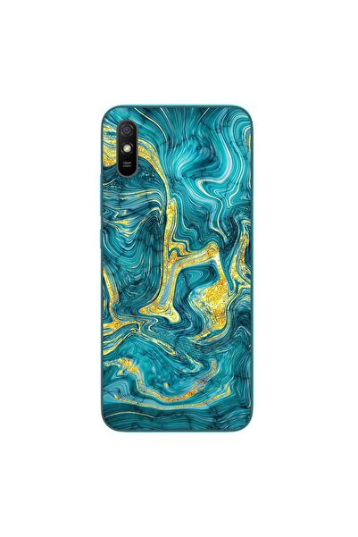 OEM Case compatible with Xiaomi Redmi 9A Silicon Gel Tpu Pattern Abstract Gem...