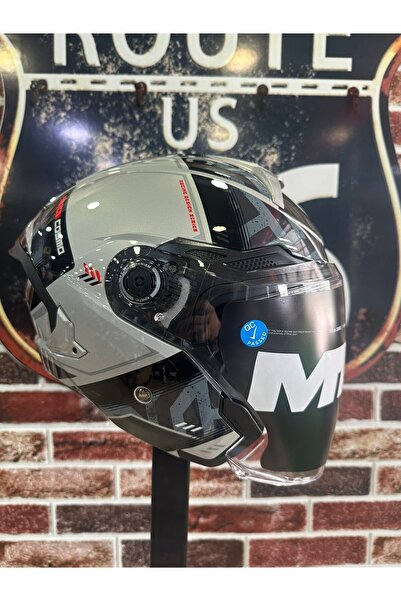 MT Cosmo SV Arrow C2 Parlak Açık Kask