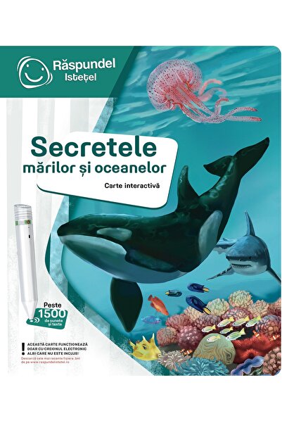 Noname Интерактивна книга Respundel Istetel — Тайните на моретата и океаните ...