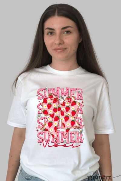 GILDAN Tricou Vara Cu Print Fructat